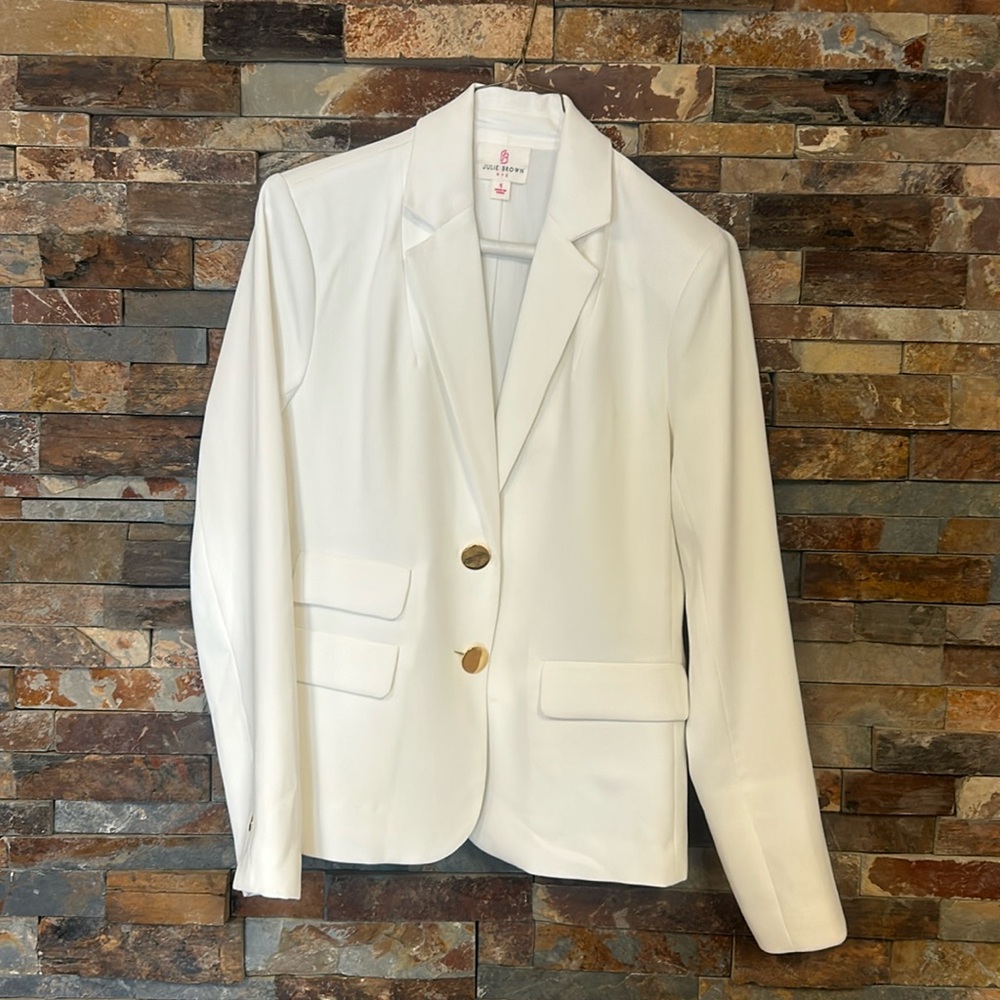 Set: Womens Julie Brown blazer and dress pants